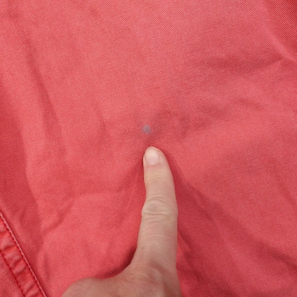 AEROPOSTALE FLAT FRONT RED CHINO SHORTS MENS SIZE 27 **READ** - Picture 3 of 8